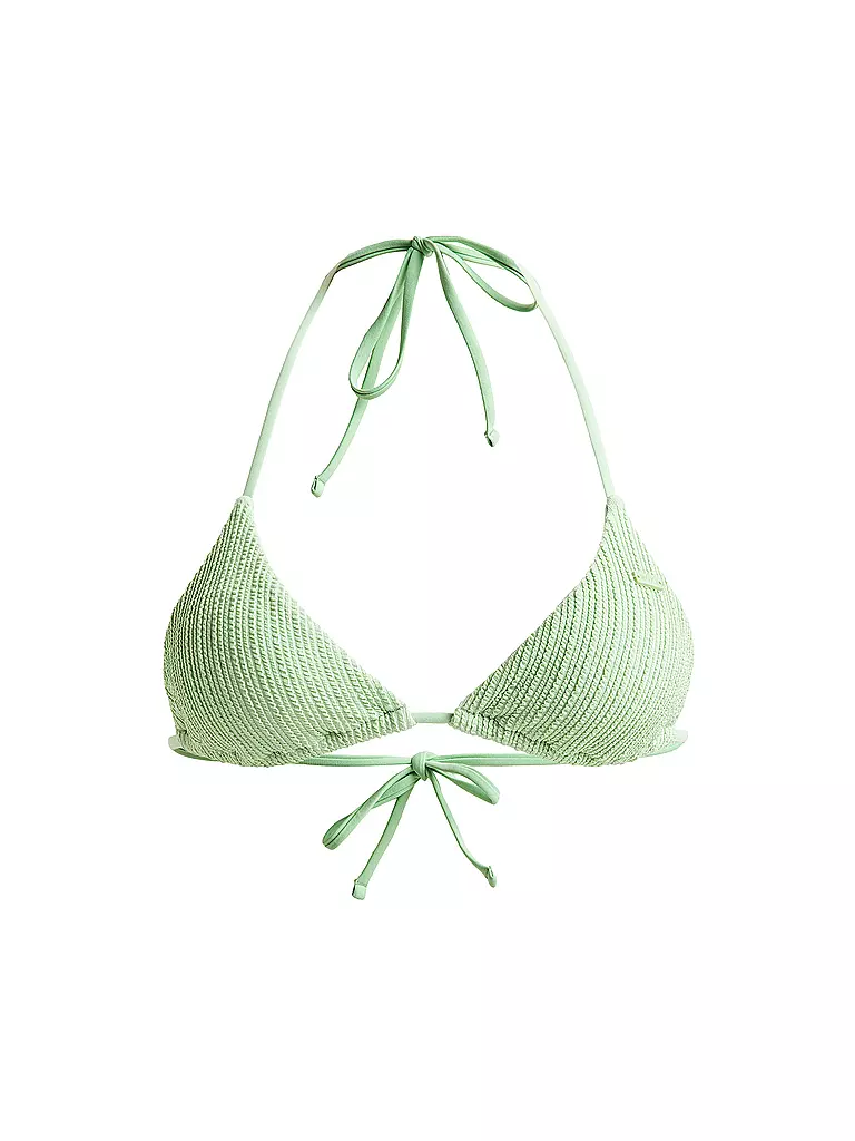 ROXY | Damen Bikinioberteil Aruba Tiki Tri | Verde claro