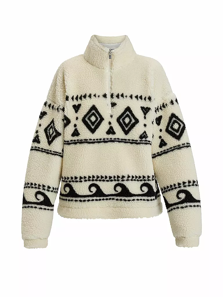 ROXY | Fleecesweater Treasuren Soull para mujer | Blanco