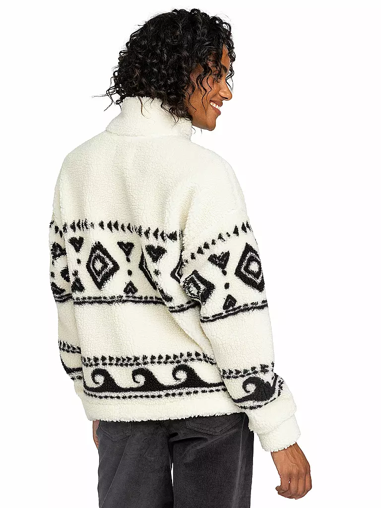 ROXY | Fleecesweater Treasuren Soull para mujer | Blanco