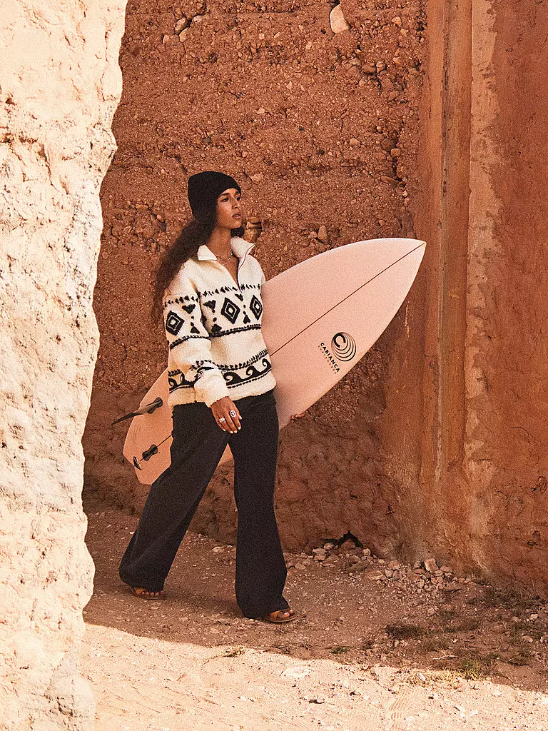 ROXY | Fleecesweater Treasuren Soull para mujer | Blanco