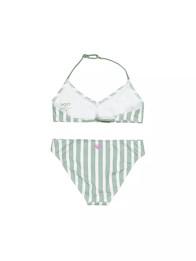 ROXY | Mädchen Bikini Bico Active Tri Bra Set | Verde claro