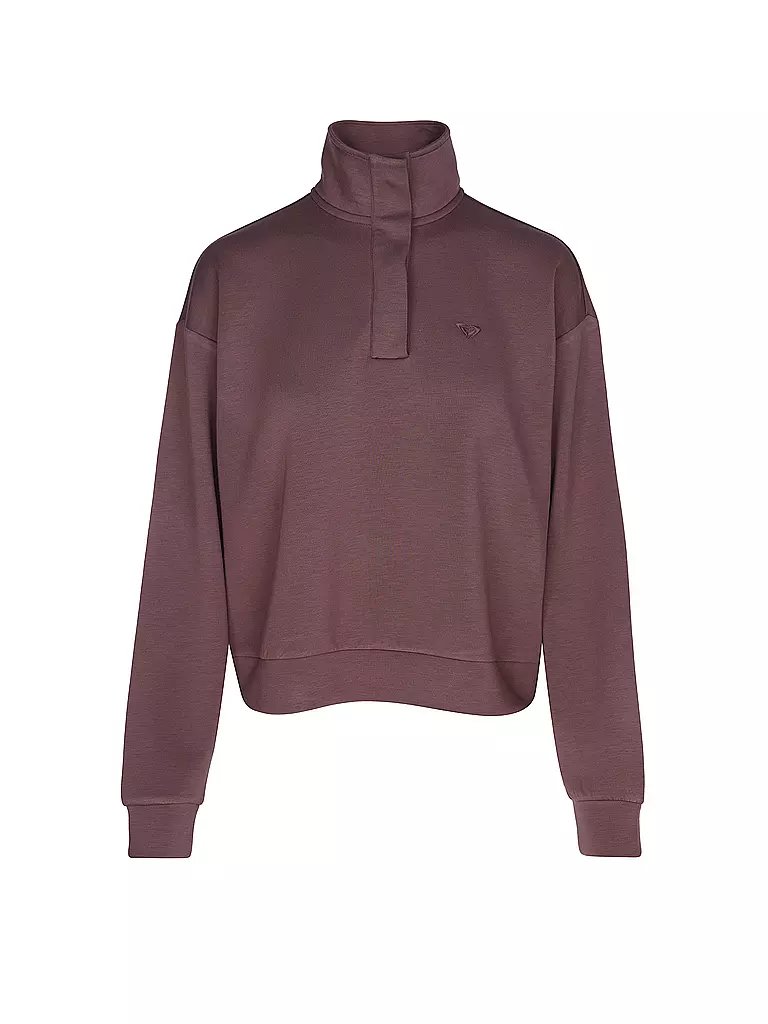 ROXY | Suéter de Mujer Rise & Vibe Fleece | Rojo oscuro