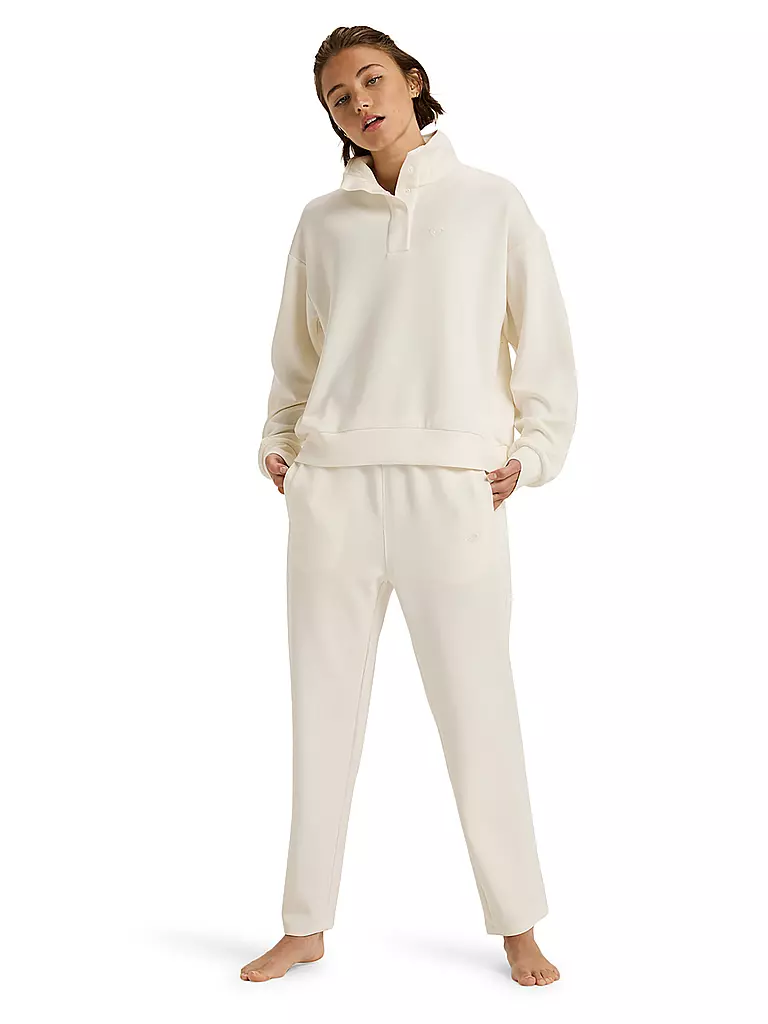 ROXY | Suéter de Mujer Rise & Vibe Fleece | Blanco