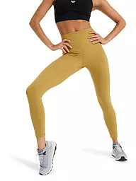 ROXY | Tight de tobillo Heart Into It para mujer | Mostaza