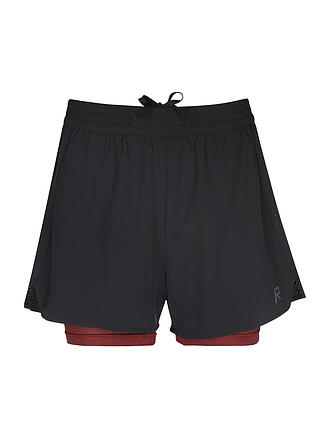 RUKKA | Shorts de running Makela Print 2 en 1 para mujer