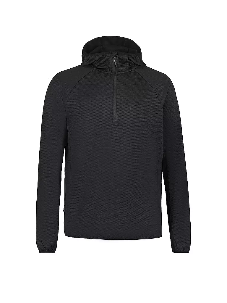 RUKKA | Camiseta de running con capucha Meilan para hombre | Negro