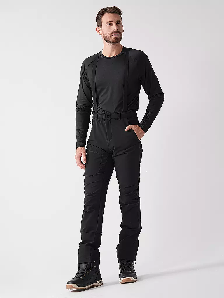 RUKKA | Camiseta de running Muosto para hombre | Negro