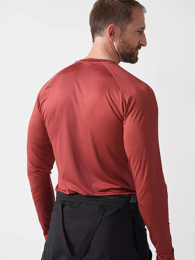 RUKKA | Camiseta de running Muosto para hombre | Cobre