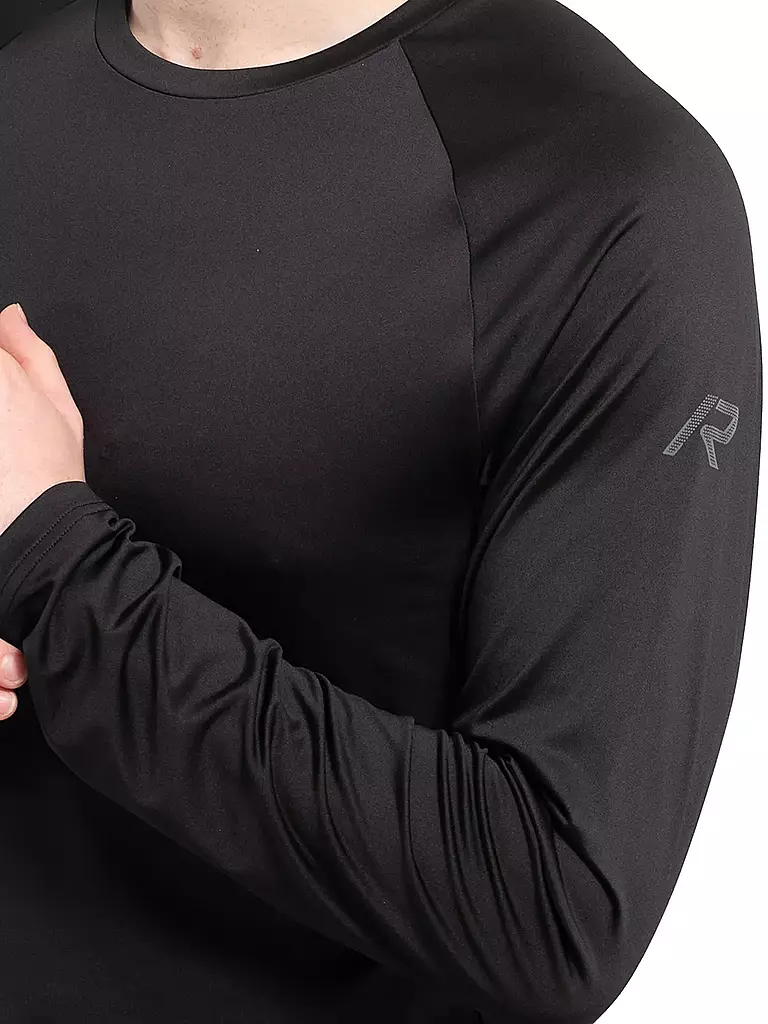 RUKKA | Camiseta de running Muosto para hombre | Negro