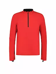 RUKKA | Camiseta de running para hombre Maanin con cremallera | Rojo