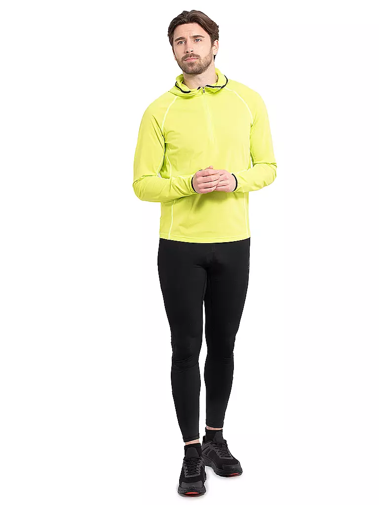 RUKKA | Camiseta de running para hombre Maksjoki | Amarillo