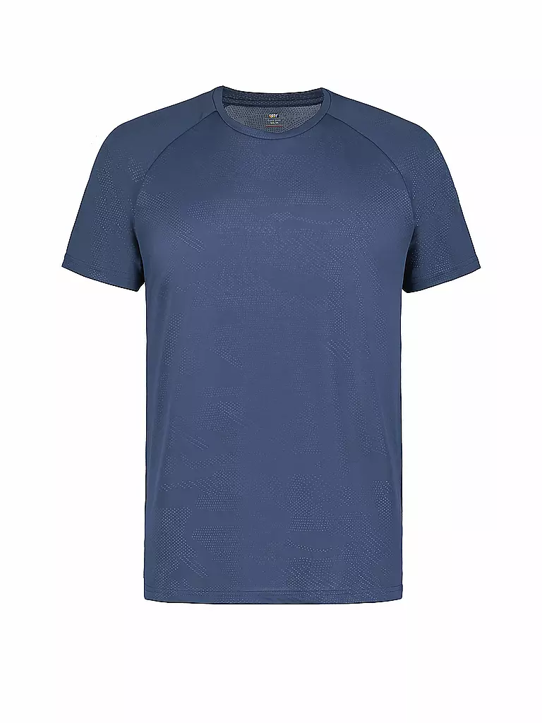 RUKKA | Camiseta de running para hombre Muukko Print | Azul oscuro