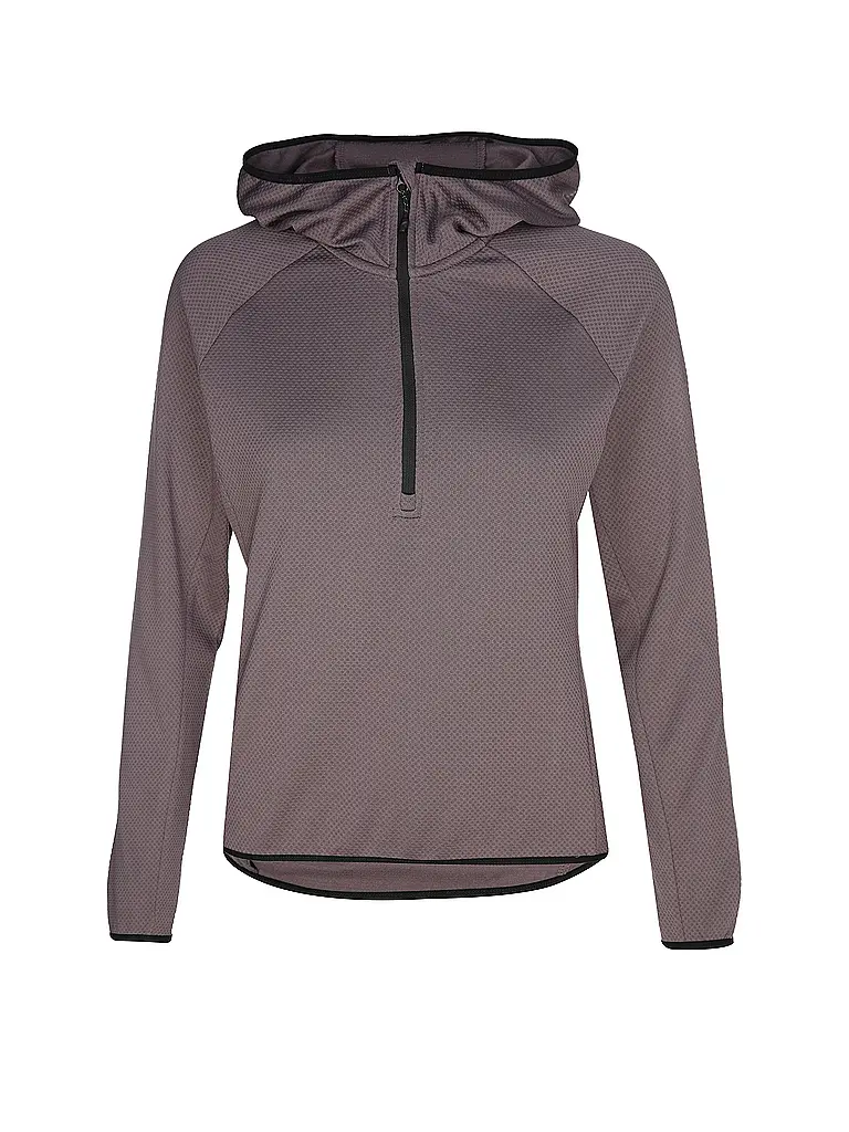 RUKKA | Camiseta de running para mujer Maakala 1/2 Zip | Lila