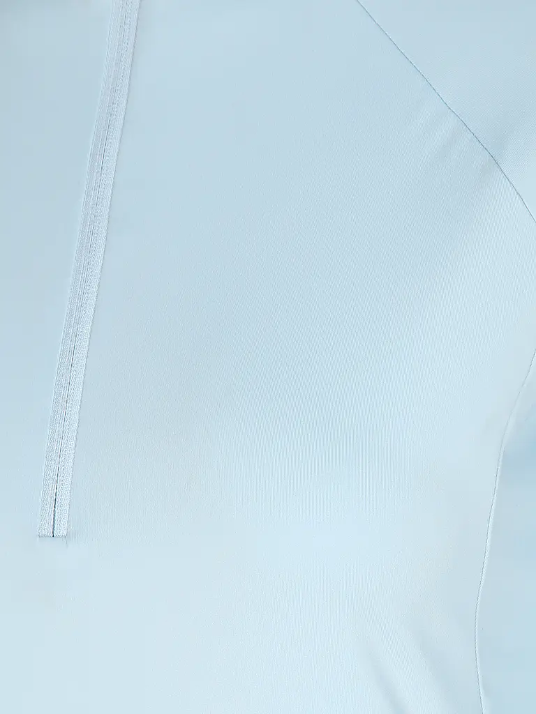 RUKKA | Camiseta de running para mujer Maalo con cremallera | Azul claro