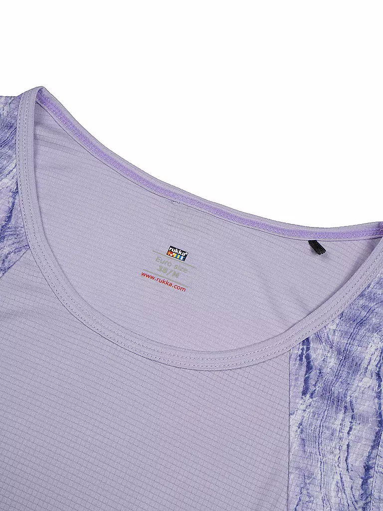 RUKKA | Camiseta de running para mujer Millola Print | Lila