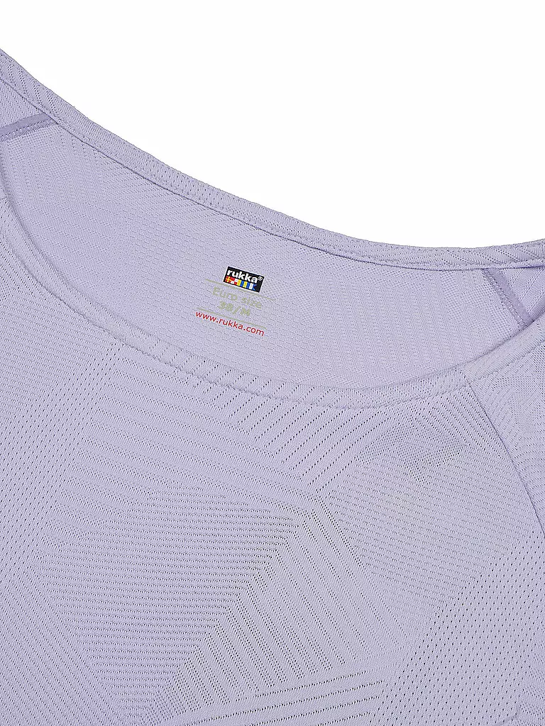 RUKKA | Camiseta de running para mujer | Lila