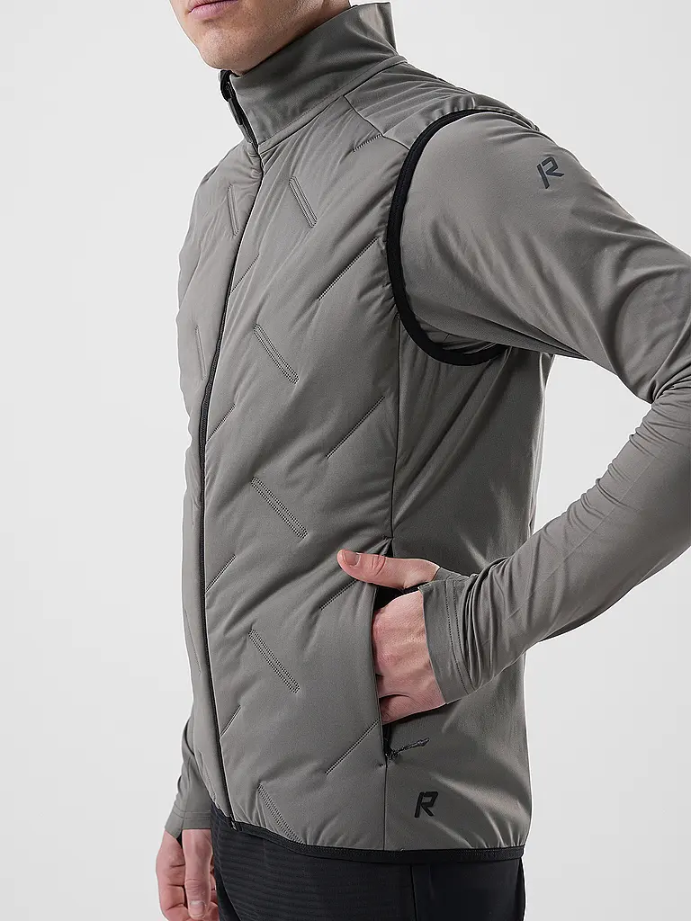 RUKKA | Chaleco de running Maata para hombre | Marrón