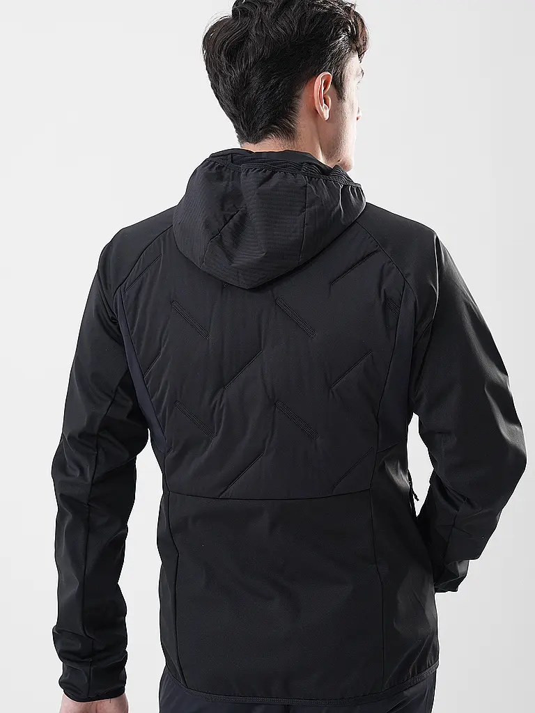 RUKKA | Chaqueta de running Maatiala para hombre | Negro