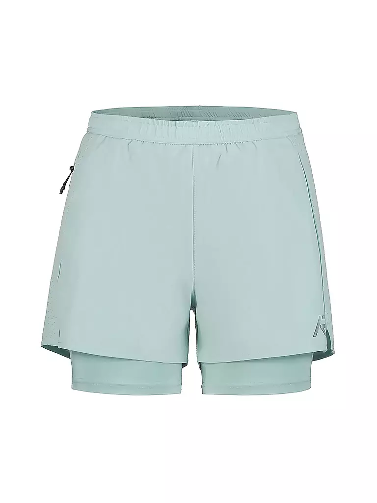 RUKKA | Damen 2in1 Laufshort Makela | Menta