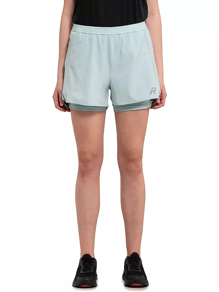 RUKKA | Damen 2in1 Laufshort Makela | Menta