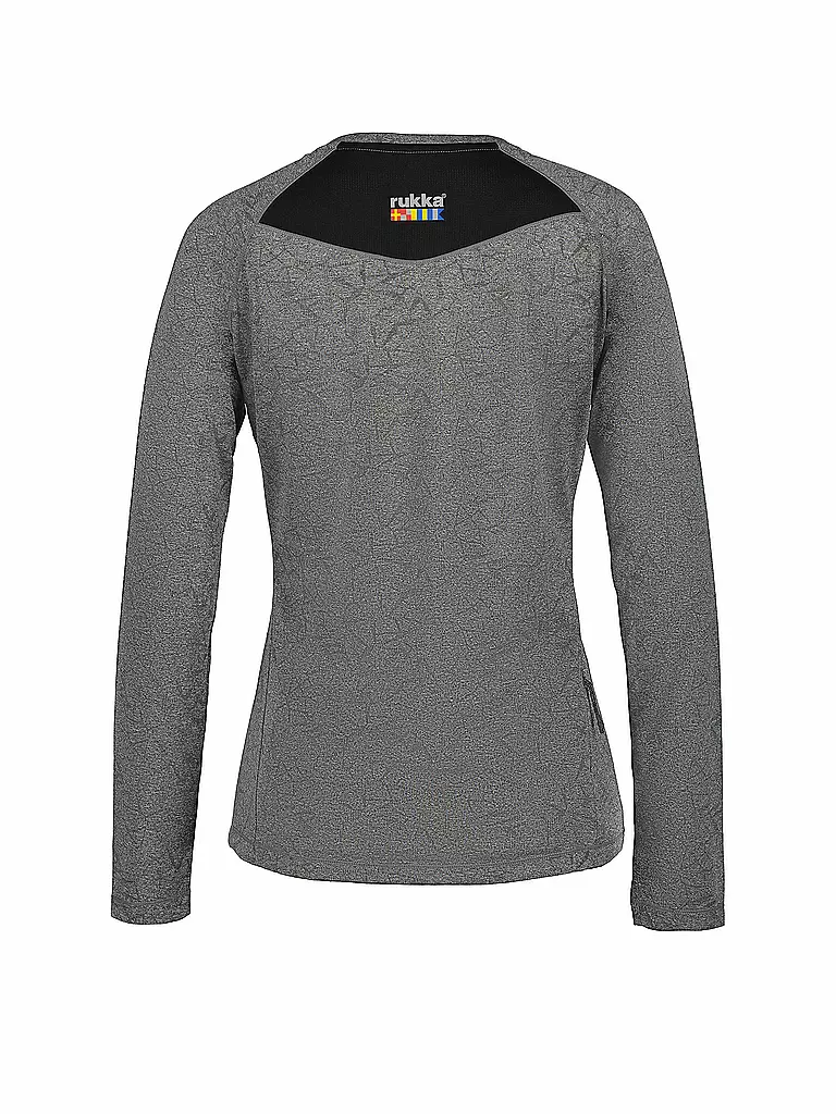 RUKKA | Damen Laufshirt Malis | Gris
