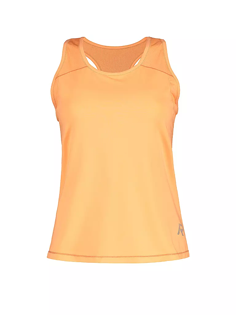 RUKKA | Damen Lauftank Maanselka | Naranja