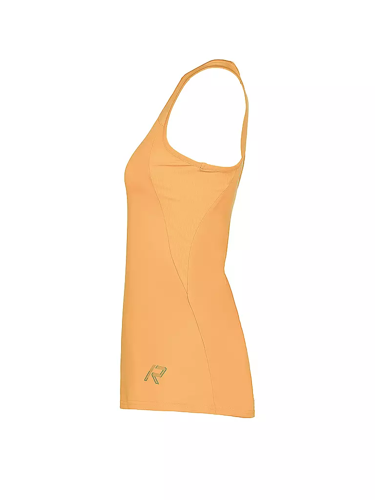 RUKKA | Damen Lauftank Maanselka | Naranja
