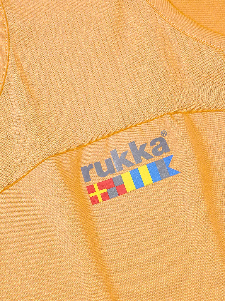 RUKKA | Damen Lauftank Maanselka | Naranja