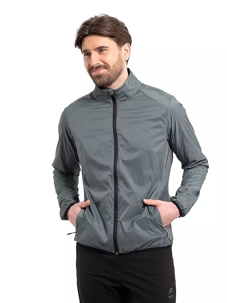 RUKKA | Herren Laufjacke Mailo | Gris