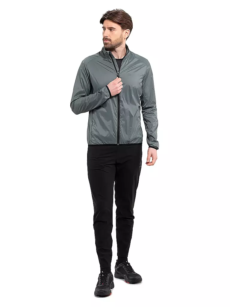 RUKKA | Herren Laufjacke Mailo | Gris