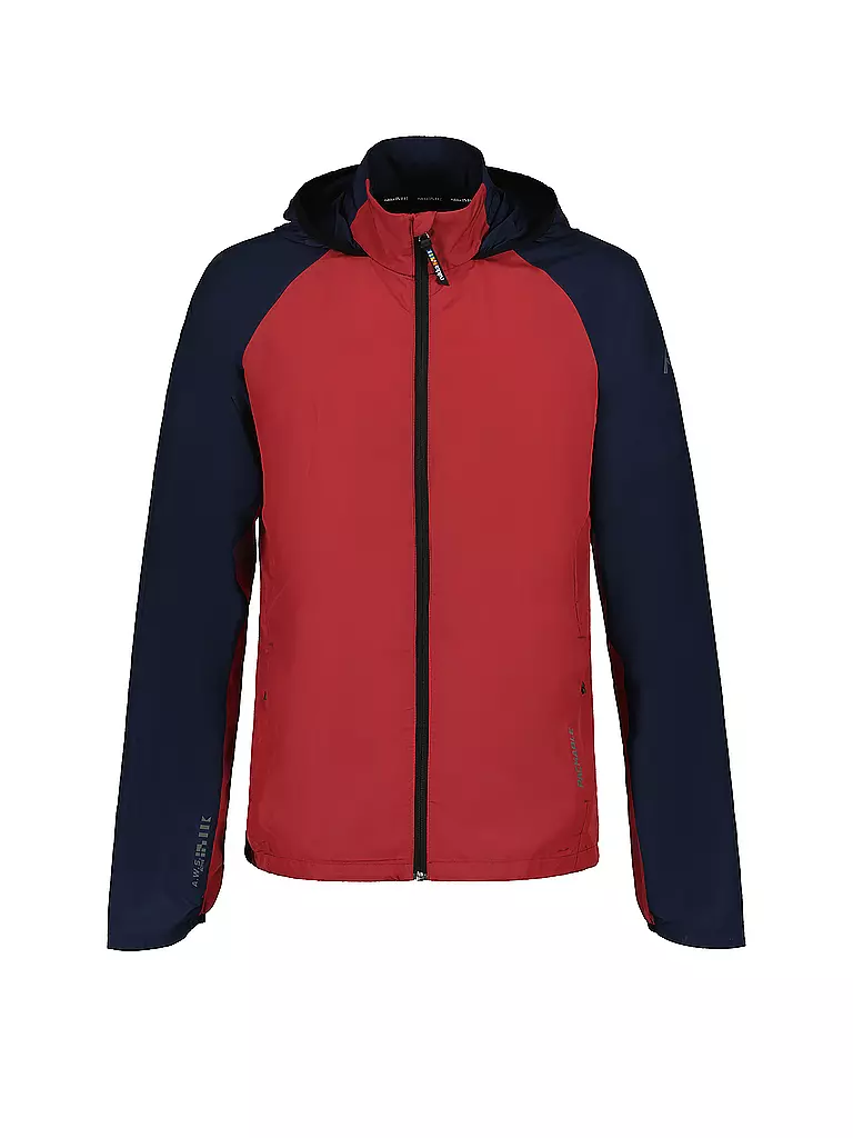 RUKKA | Herren Laufjacke Meskila | Rojo