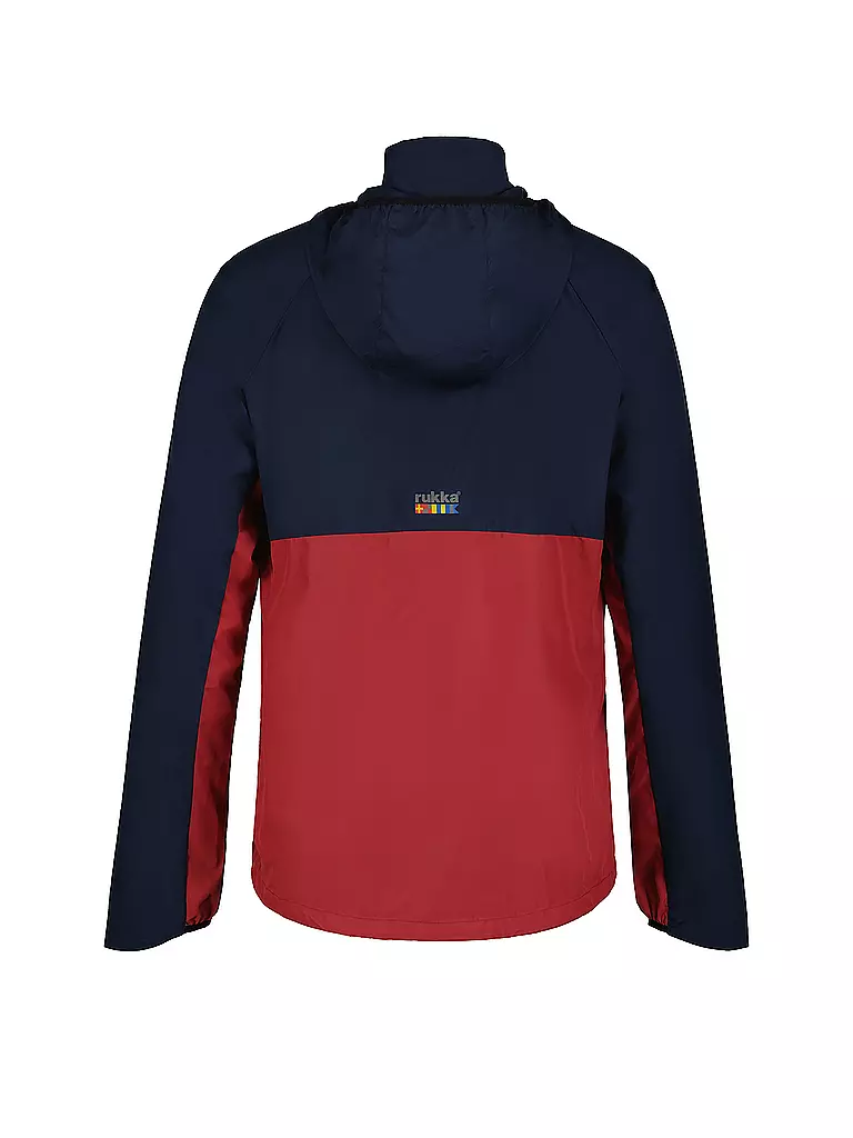 RUKKA | Herren Laufjacke Meskila | Rojo