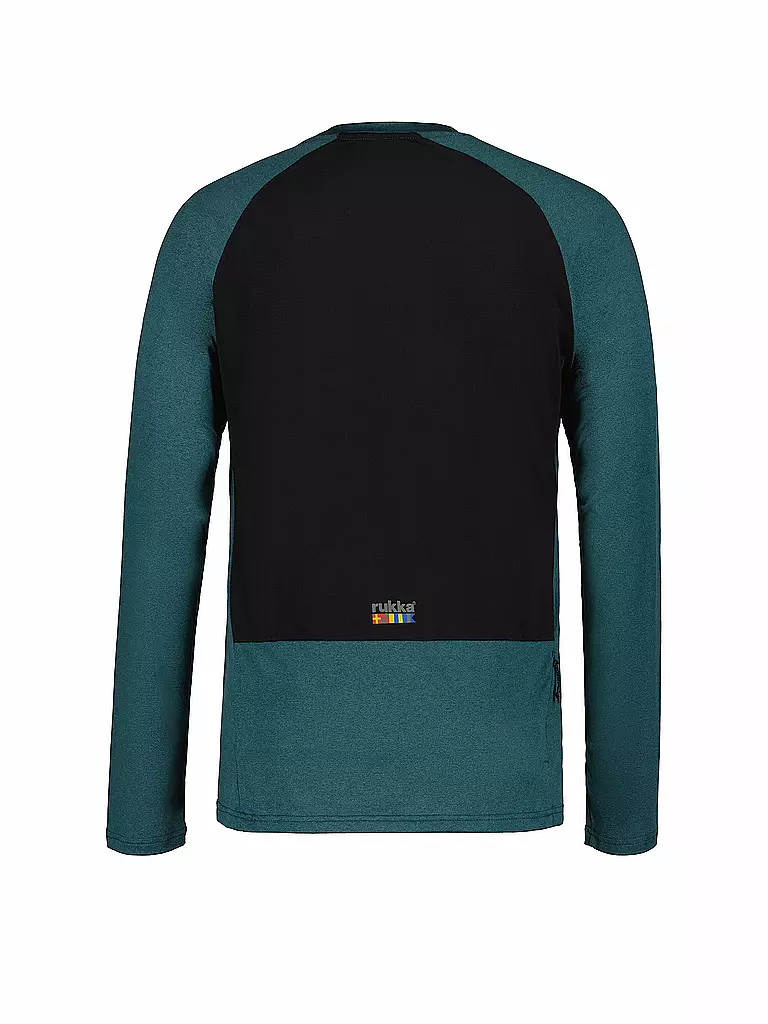 RUKKA | Herren Laufshirt Melko | Verde oscuro