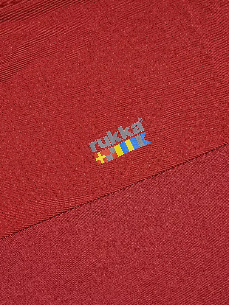 RUKKA | Herren Laufshirt Melko | Rojo