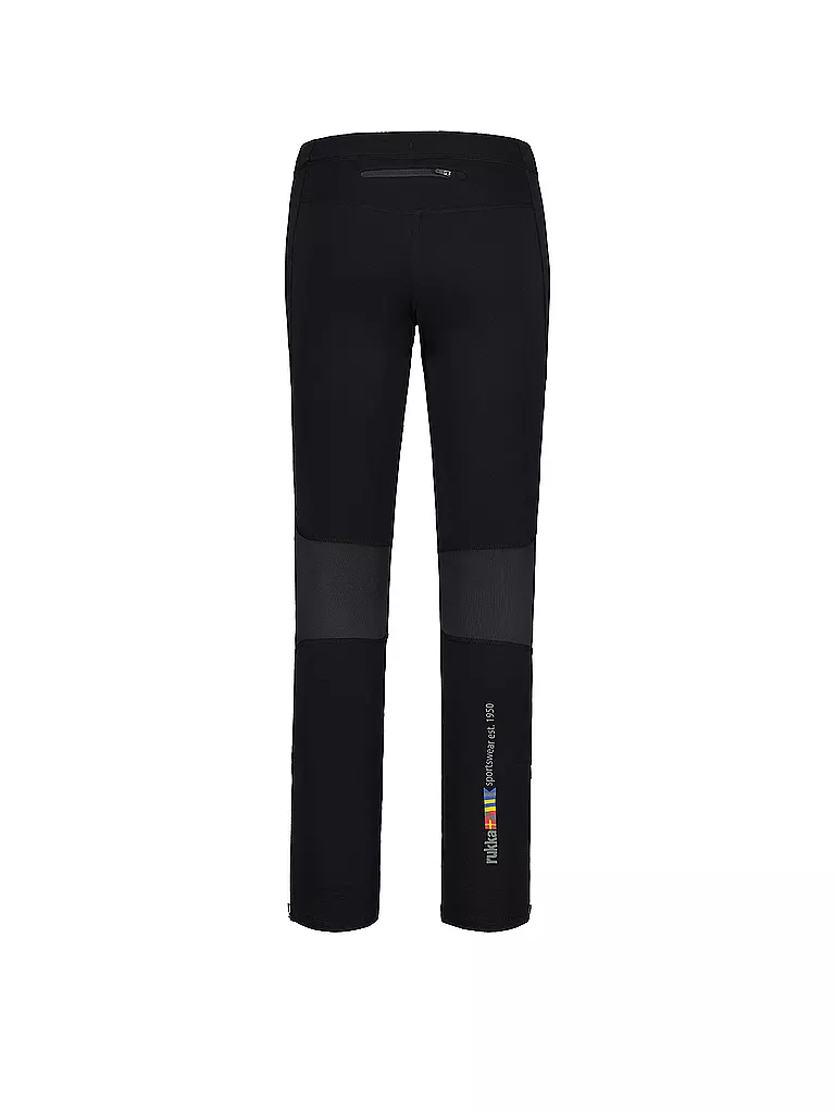 RUKKA | Mallas de running Masio para hombre | Negro