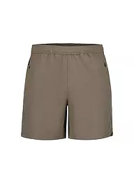 RUKKA | Pantalón corto de running Myllypuro para hombre | Marrón