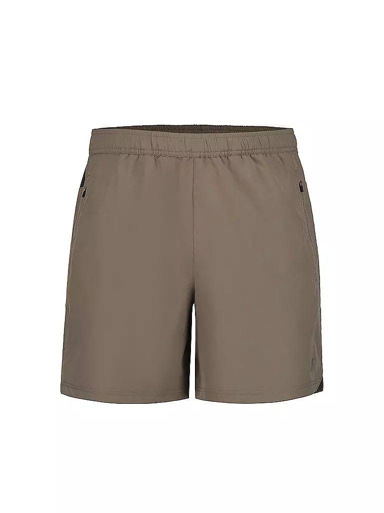 RUKKA | Pantalón corto de running Myllypuro para hombre | Marrón