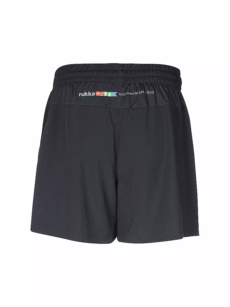 RUKKA | Pantalón corto de running Myllypuro para hombre | Negro