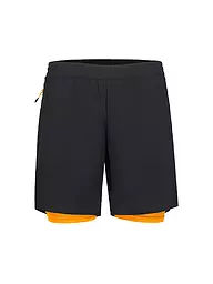 RUKKA | Pantalón corto de running para hombre Maaninka Light 2en1 | Negro