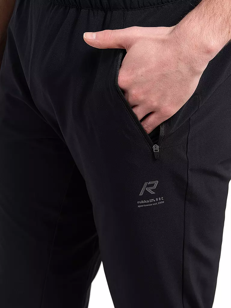 RUKKA | Pantalón de running Moiki para hombre | Negro