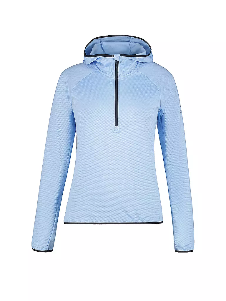 RUKKA | Sudadera con capucha para correr Maakala para mujer | Azul claro