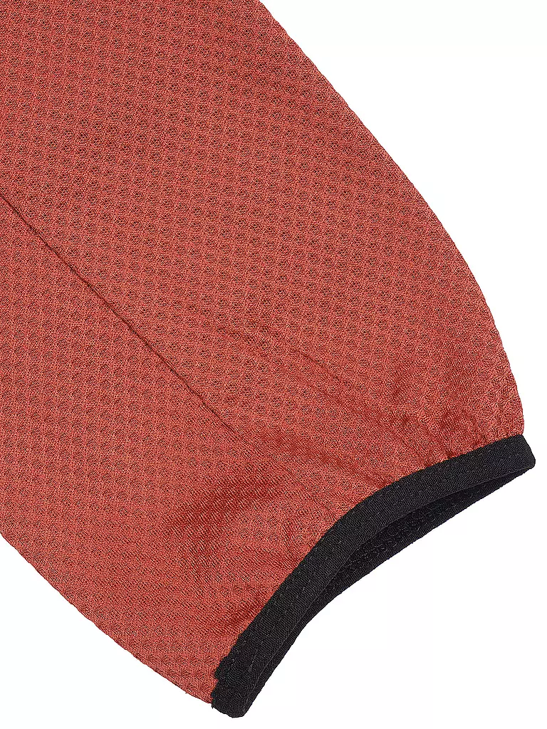 RUKKA | Sudadera con capucha y cremallera para correr Meilan para hombre | Cobre