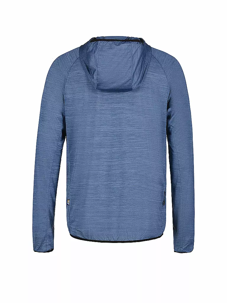 RUKKA | Sudadera con capucha y cremallera para hombre Meilan | Azul oscuro