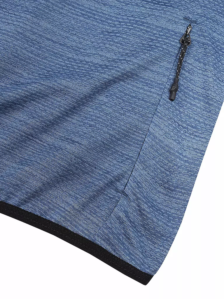 RUKKA | Sudadera con capucha y cremallera para hombre Meilan | Azul oscuro