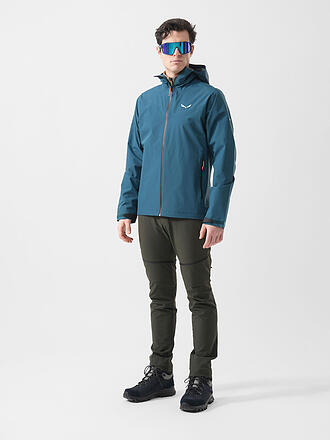 SALEWA | Chaqueta de senderismo para hombre Puez Aqua 4 2.5L Powertex Hoodie