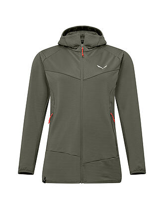 SALEWA | Chaqueta polar para mujer Puez Altavia Polarlite con capucha