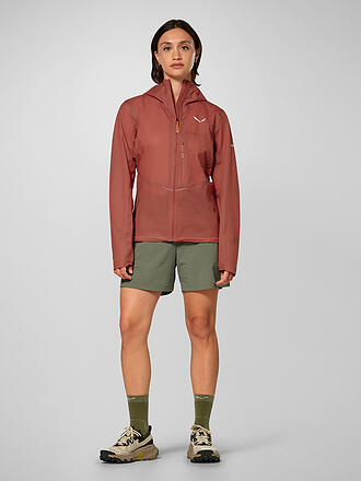SALEWA | Chaqueta de senderismo para mujer Pedroc Light 2 PTX 2,5L con capucha