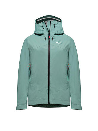 SALEWA | Chaqueta de senderismo para mujer Ortles PTX 3L Hoodie