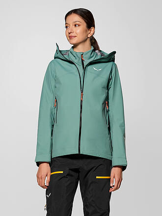 SALEWA | Chaqueta de senderismo para mujer Ortles PTX 3L Hoodie