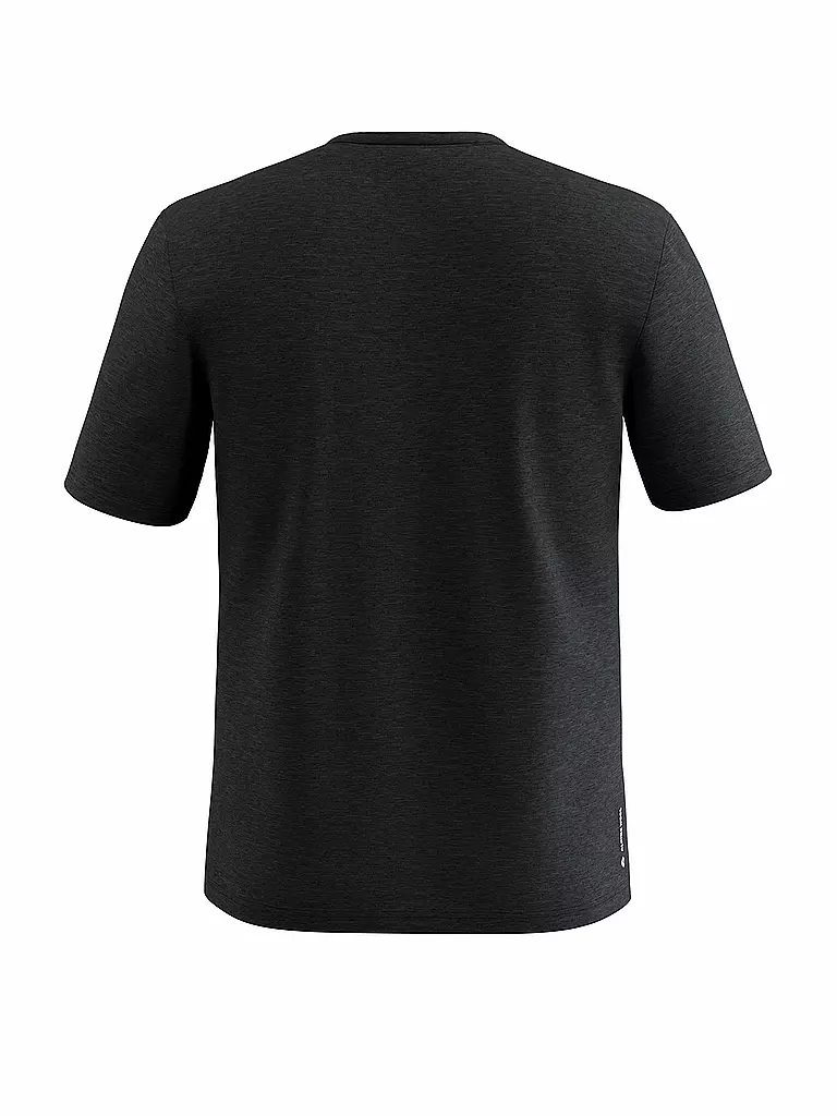 SALEWA | Camiseta funcional de hombre Eagle Dotted Merino | Negro